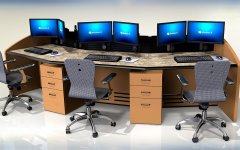 監控操作臺高度如何設計?